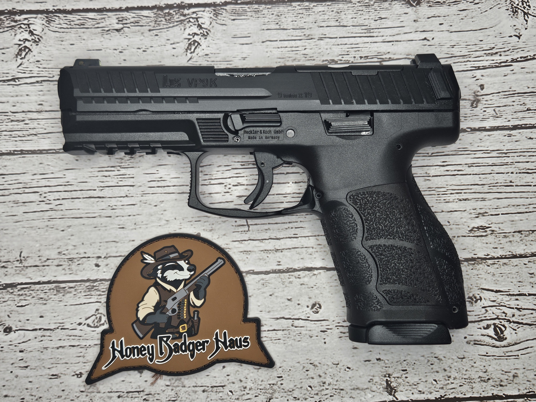 VP9A1 K 9MM BLK 15+1 NS OR 9mm